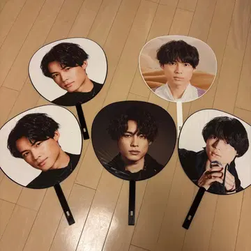 마츠무라 호쿠토 부채 5개 세트