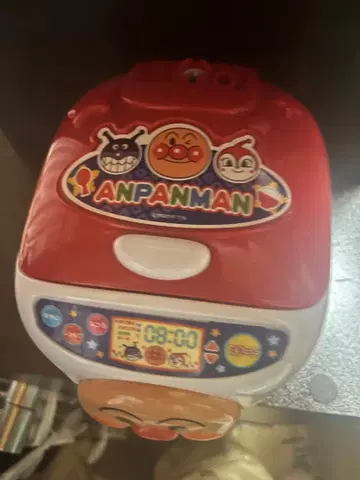 호빵맨 디지털 저금통 빨간색