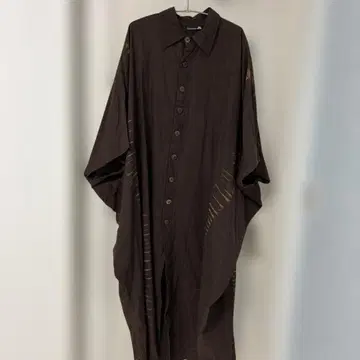 동양인 코쿠롱 셔츠 원피스