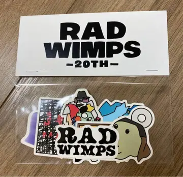 RADWIMPS 라드윔프스 스티커 특별전 우리는 아직 모른다