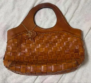 [로비타] 토트백 메쉬 가죽 토트 AN-050M 카멜