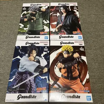 NARUTO 나루토 질풍전 Grandista 4개 세트 (미개봉품)