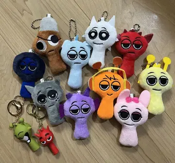 스플랜키 마스코트 키링 전 10종