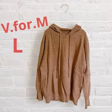 V.for.M 브라운 여성용 후드 부착 후드티 촉감 좋은 후드티