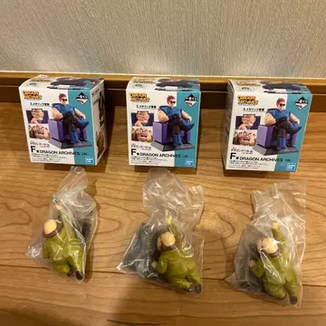 제일복권 드래곤볼 EX 인조인간의 공포 F상 드래곤 아카이브스 3개 세트