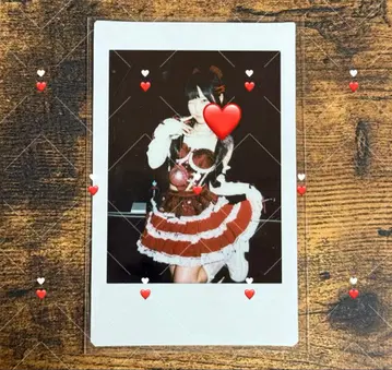 큐루링 해봐 아마미아무 러브큥 의상 폴라로이드