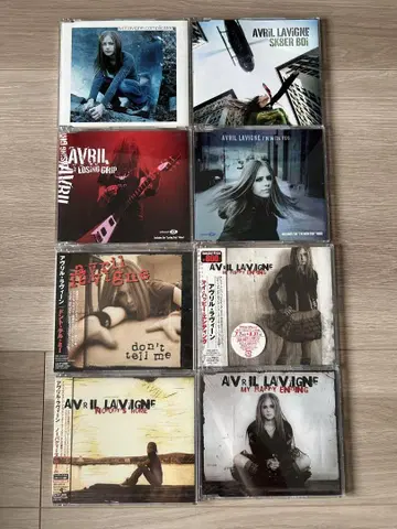 Avril Lavigne 싱글 CD 8장 세트