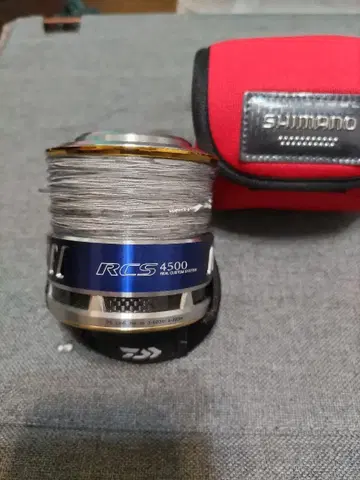 Daiwa RCS 4500 스풀 PE 라인 포함