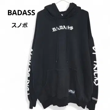 BADASS 바다스 스노우보드 후드티 XXLT 속기모