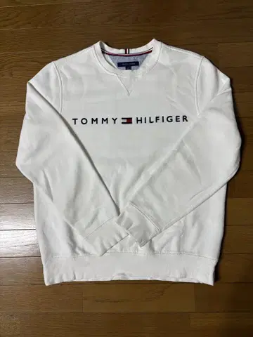 TOMMY HILFIGER 화이트 맨투맨