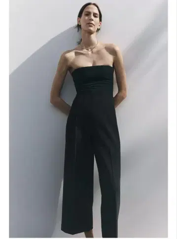 택 포함 새상품 ZARA ZW COLLECTION 큐롯 팬츠 블랙
