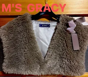 새상품급 엠즈 그레이시 M'S GRACY 퍼 프리 38 40 M