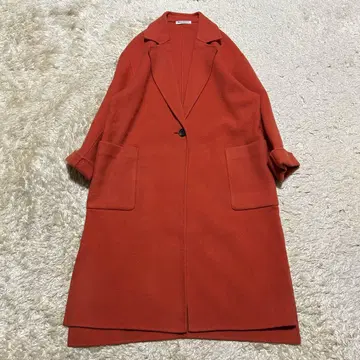 유나이티드 애로우즈 테일러드 리버 코트 오렌지 M 사이즈
