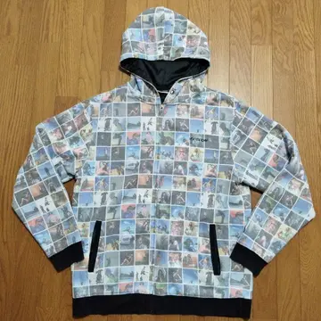 [ 초레어 ] VONZIPPER 풀 집업 후드티 XL 올 패턴