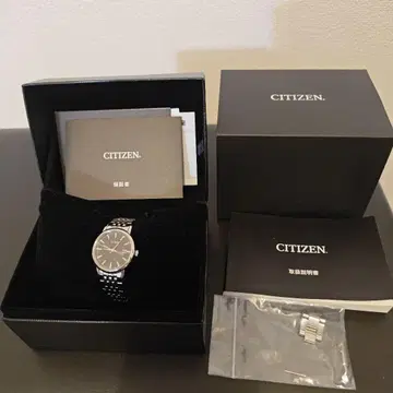 CITIZEN 쿼츠 시계 실버