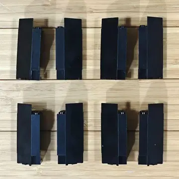 레고/LEGO 성 벽 코너 블랙 8개 세트