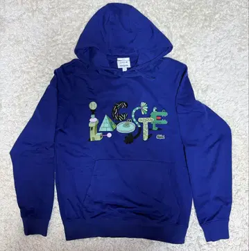 LACOSTE x jeremyville 후디 S 네이비