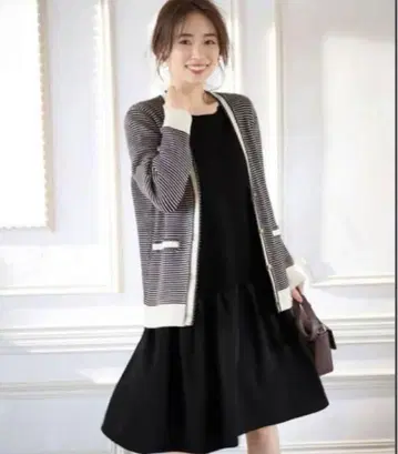 새상품 미사용 택 포함 애니시스 any sis 클래시컬 가디건