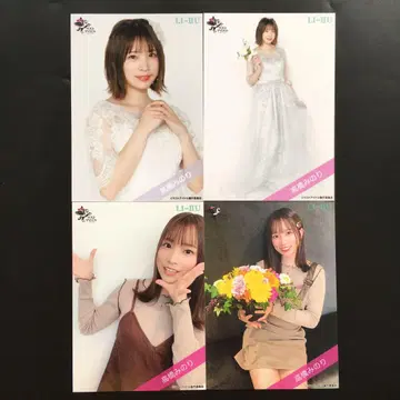 6026 라스트 아이돌 타카하시 미노리 브로마이드 4장 세트