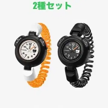 2개 CASIO 시계 SAN-100H-1BJR SAN-100H-7BJR