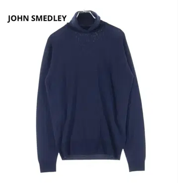 JOHN SMEDLEY 메리노울 터틀넥 니트 스웨터