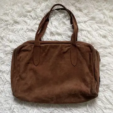 A.P.C. 아페쎄 스웨이드 보스턴 백