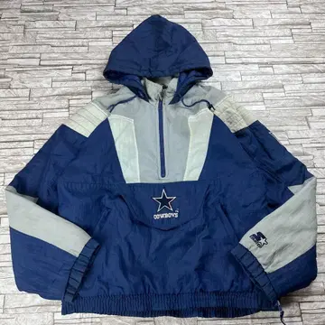 90s STARTER NFL 카우보이즈 충전솜 아노락 후드티