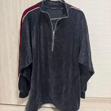지나시스 벨로아 하프 지퍼 풀오버