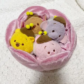 곰돌이 푸 플라워 하우스 세트 츠무츠무 봉제 인형