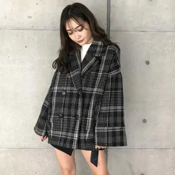ENVYM 볼륨 슬리브 코쿤 코트
