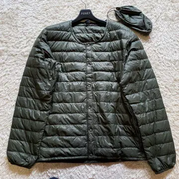 새상품급 몽벨 스페리오 다운 라운드넥 다운 자켓 수납 봉투