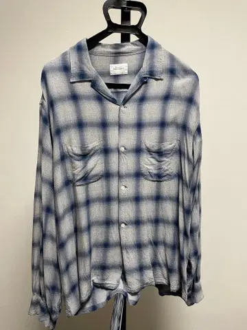 PENNEY'S TOWNCRAFT 옴브레 체크 셔츠