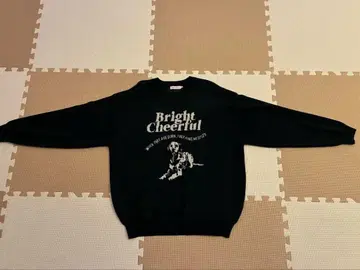 Bright Cheerful 개 그래픽 맨투맨