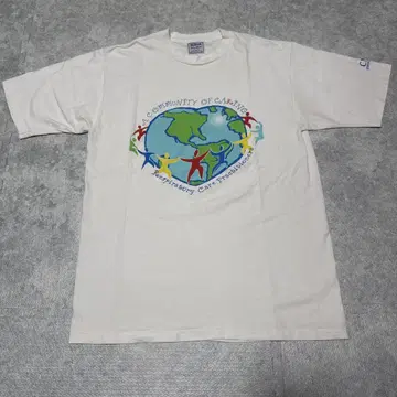 90s AllSport 지구 티셔츠