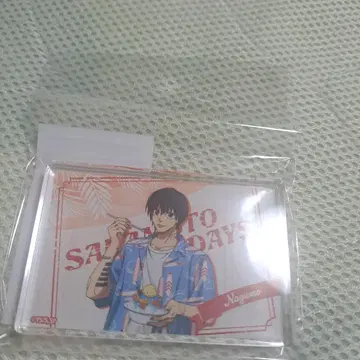 SAKAMOTO DAYS Summer Cafe 아크릴 블록 나구모