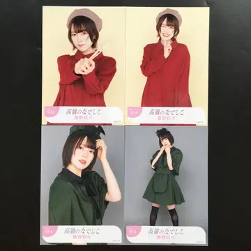 6032 타카네노 나데시코 하루노 리리 브로마이드 4장 세트