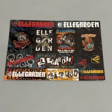 ELLEGARDEN 스티커 미개봉 새상품
