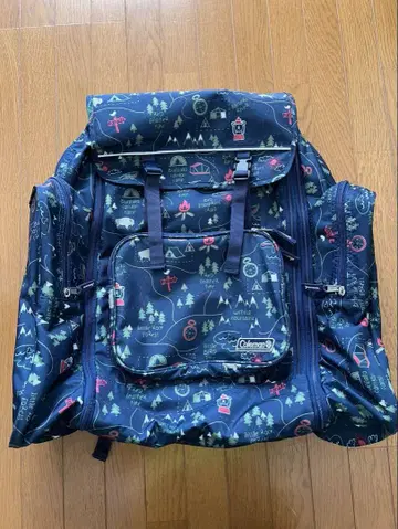 콜맨 백팩 캠핑맵