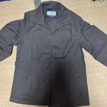 브라운 밀리터리 자켓