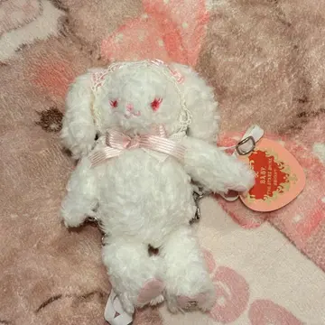 우사쿠먀 백팩 미니미니 화이트