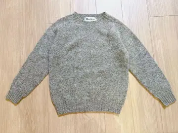 새상품급 Harley 울 니트 스웨터 브라운 계열 36