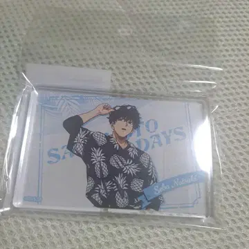 SAKAMOTO DAYS Summer Cafe 아크릴 블록 세바 나츠키