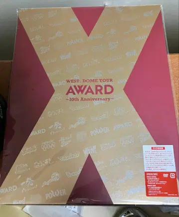 WEST DOME TOUR AWARD-10thAnniversary-DVD