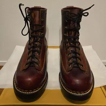 안도제화 NERO JEREMY5th 부츠 25.5cm 버건디