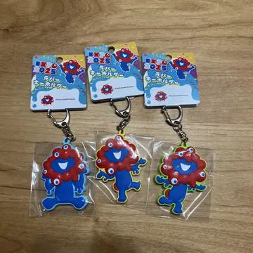 [ 3개 세트 ] 미야쿠미야쿠 러버 키링 간사이 박람회