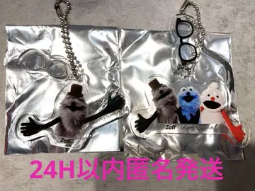 Zoff 퍼펫 스 아크릴 키링 2개 세트