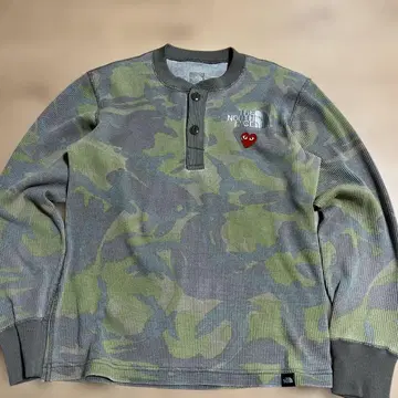NORTH FACE 써멀 롱티 카모플라쥬 S 사이즈