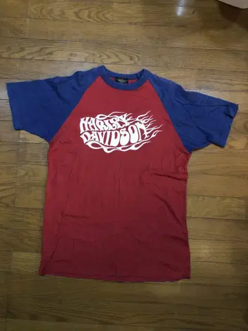 Harley Davidson 프레임 로고 T셔츠
