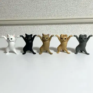 고양이 펜꽂이 5세트
