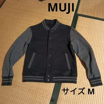 무인양품 코튼 블루종 M 사이즈
